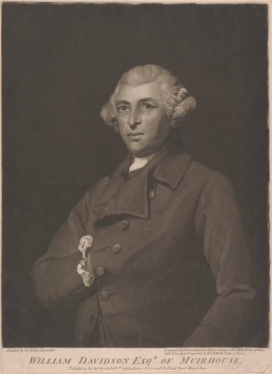 William Davidson van Muirhouse door John Jones