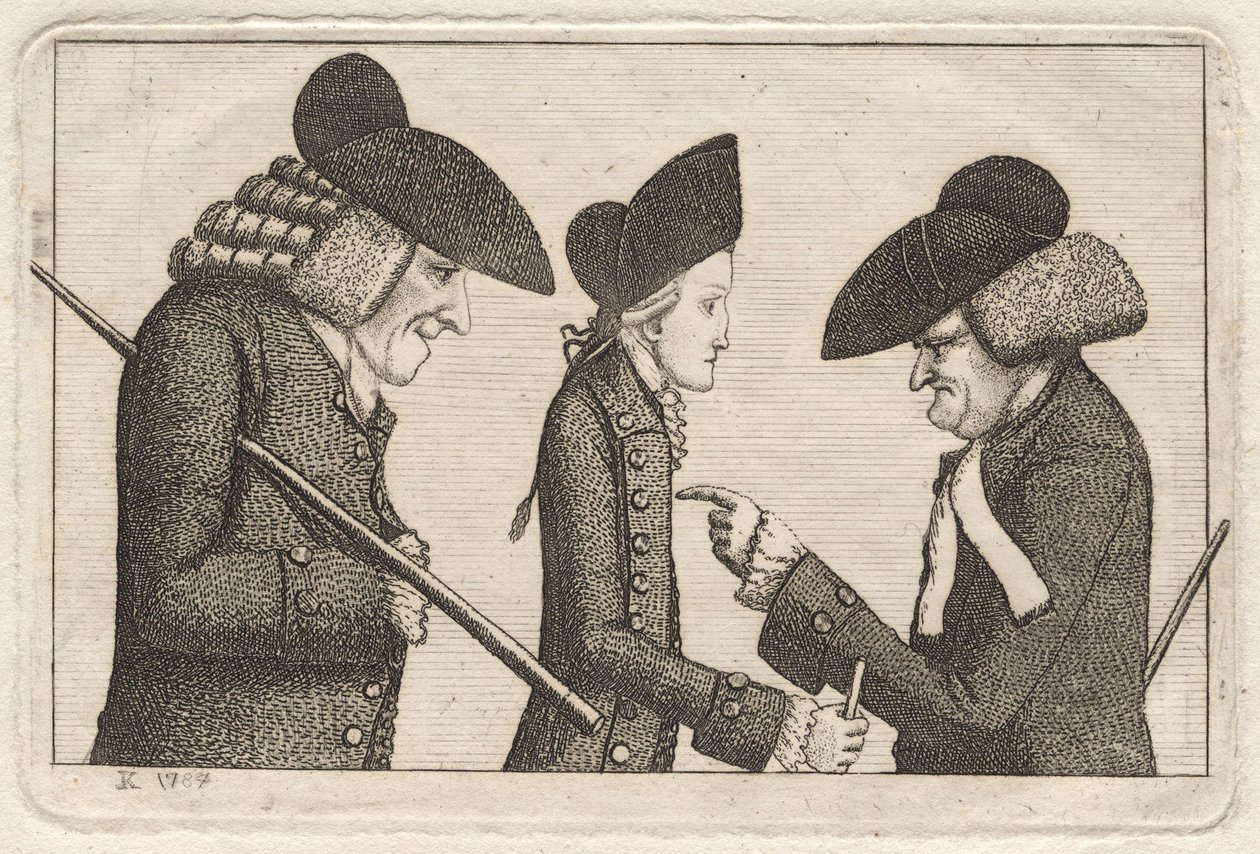 Henry Home, Lord Kames; Hugo Arnot; James Burnett, Lord Monboddo door John Kay door John Kay