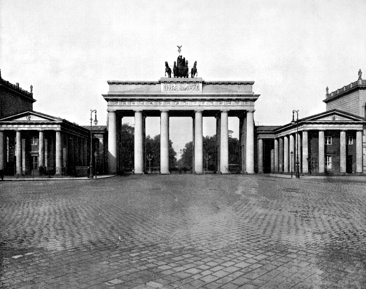 Brandenburger Tor, Berlijn, 1893 door John L. Stoddard