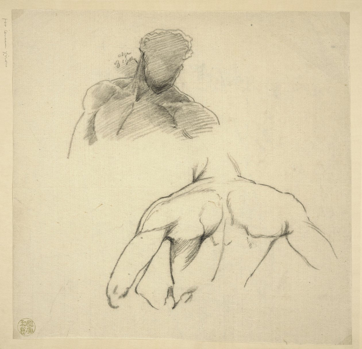 Details voor Centaur door John La Farge
