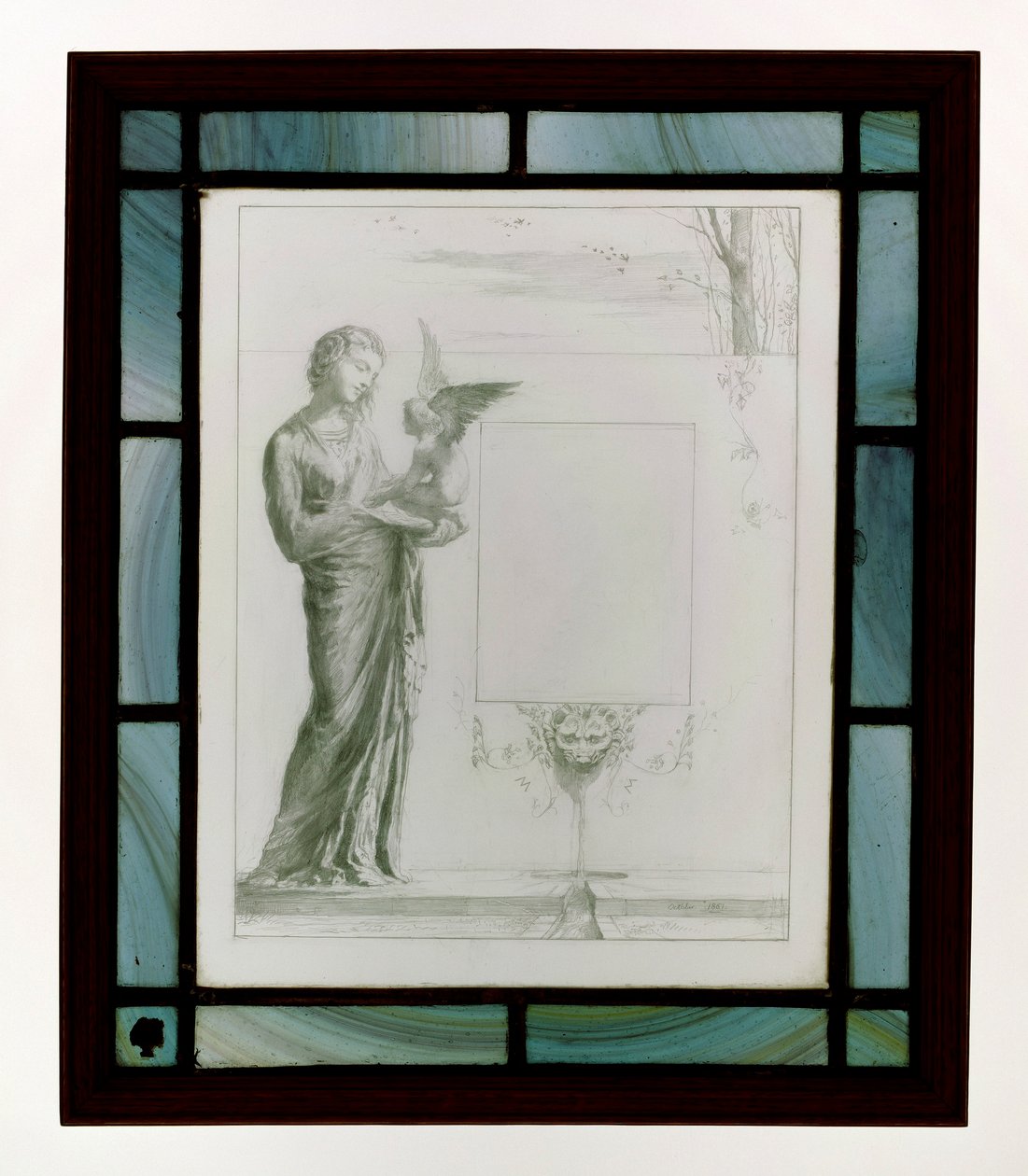 Dit was een nevel waar de vogel zich aan vastklampte door John La Farge