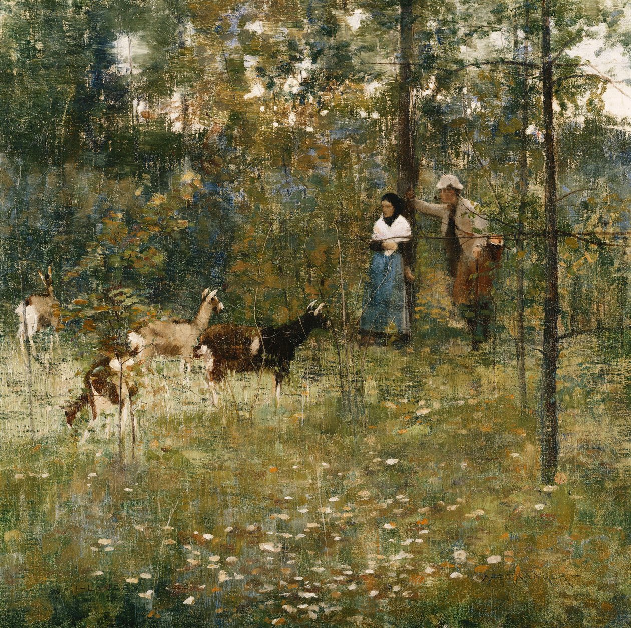 Een Vreemdeling door John Lavery