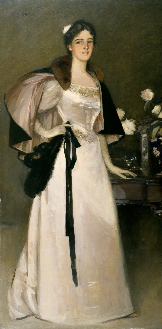 Portret van Miss Mary Burrell door John Lavery
