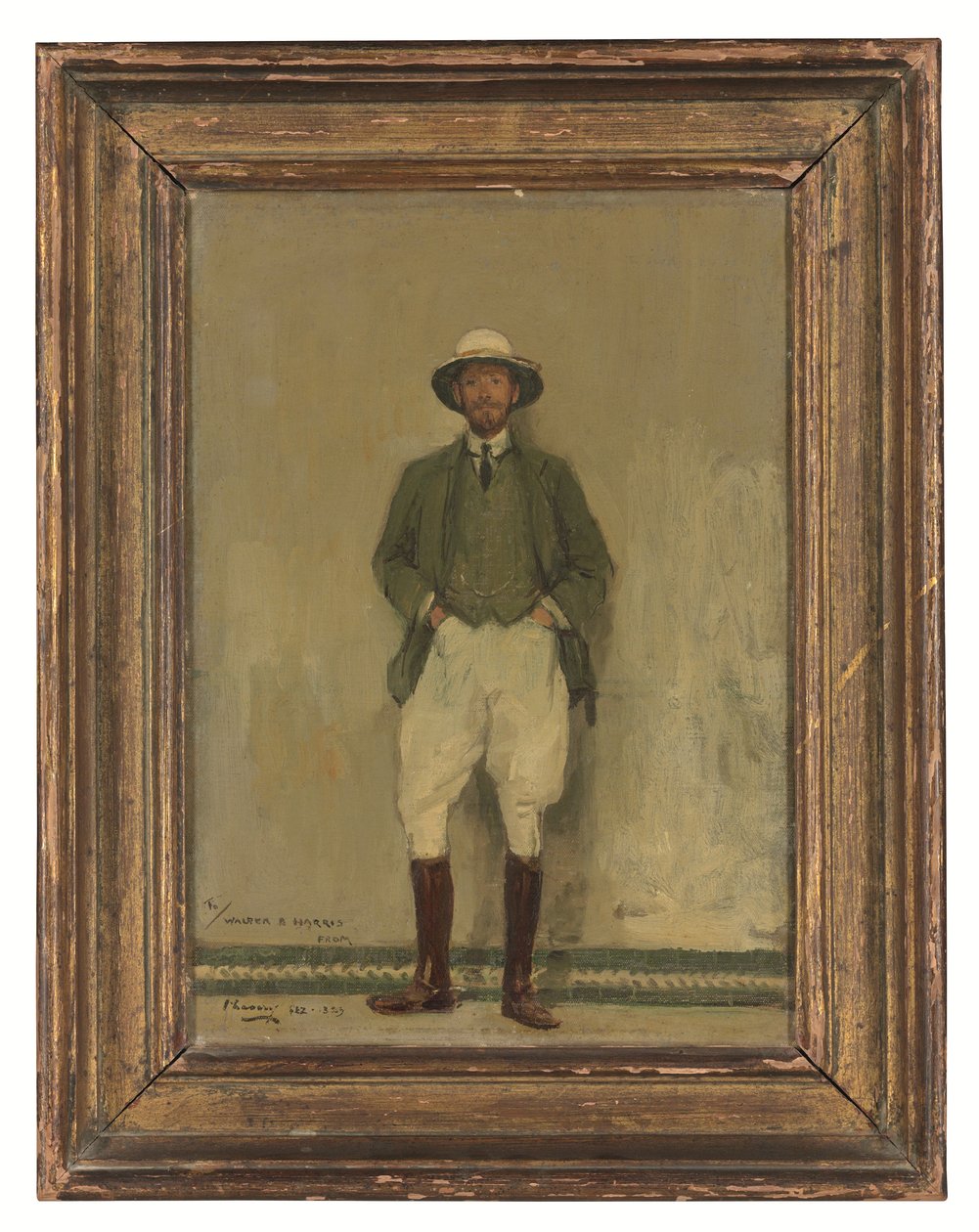 Portret van Walter B. Harris, ca. 1907 door John Lavery