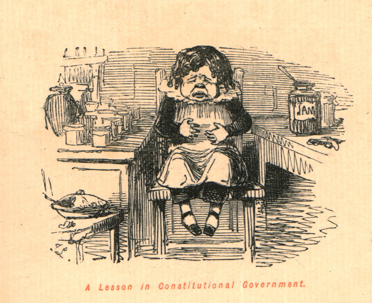 Een Les in Constitutionele Regering door John Leech
