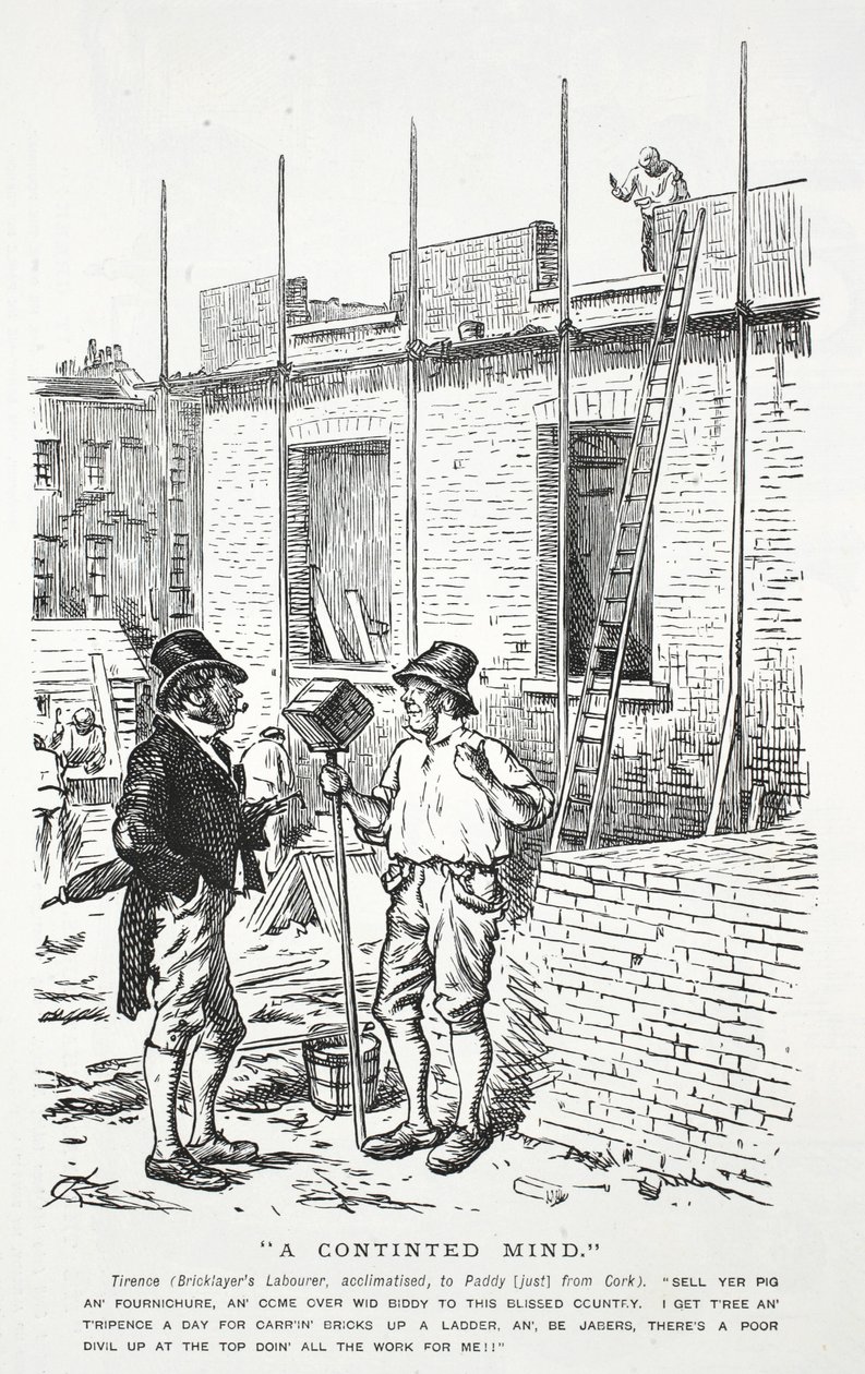Een tevreden geest door John Leech