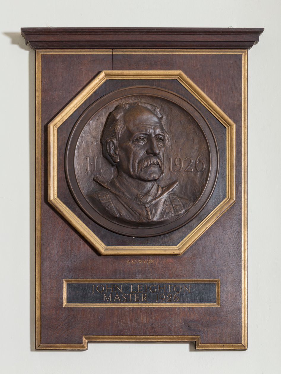 Medaille met John Leighton door John Leighton