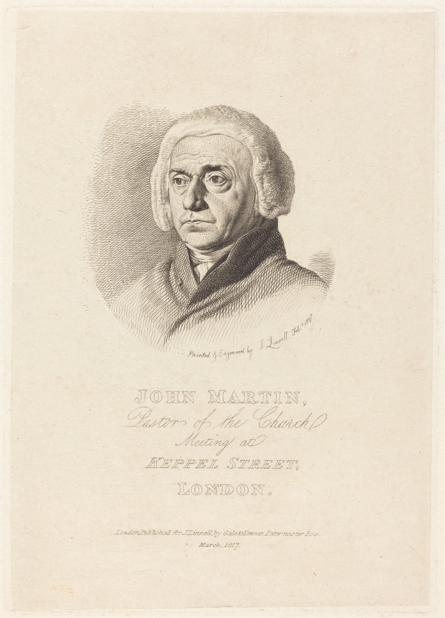 John Martin door John Linnell