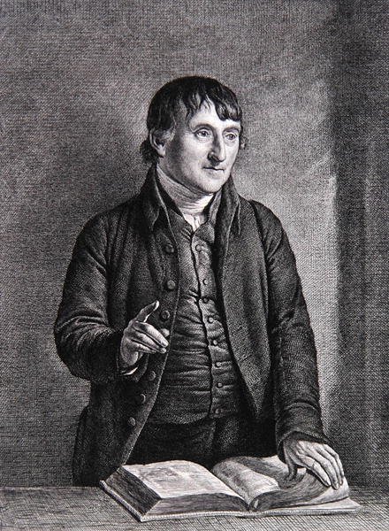 Portret van James Upton, ca. 1819 door John Linnell