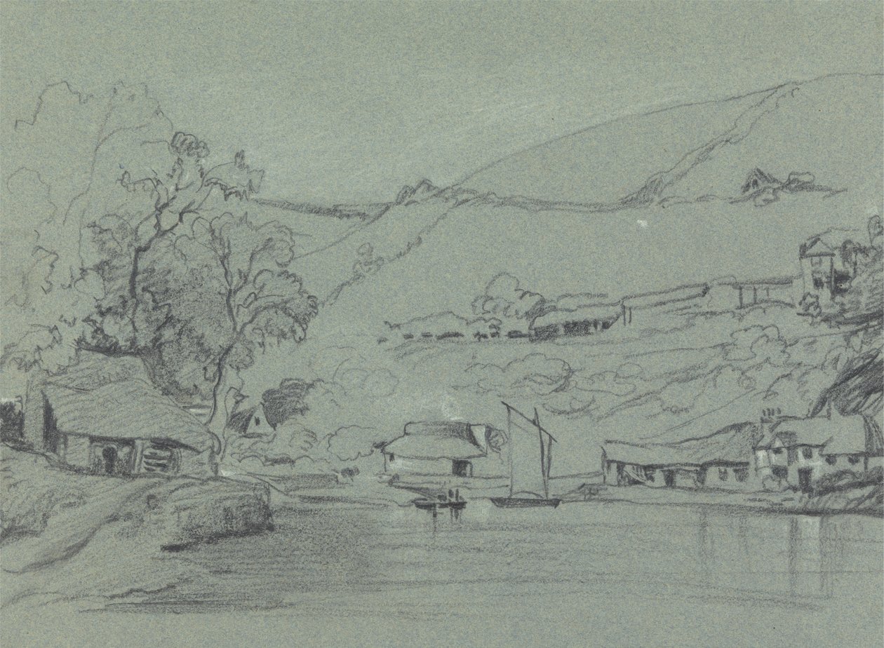 Scène in Kent door John Linnell