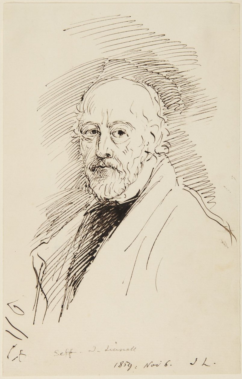 Zelfportret door John Linnell