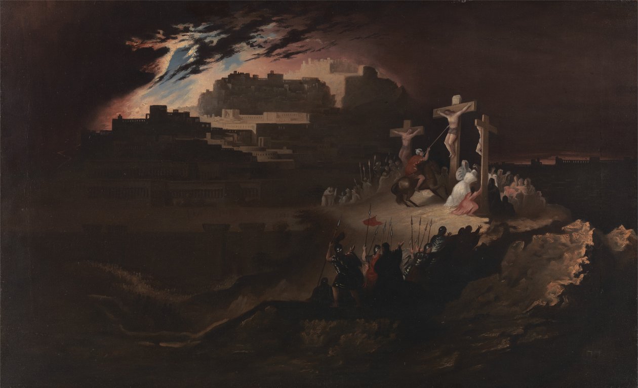Calvarië door John Martin