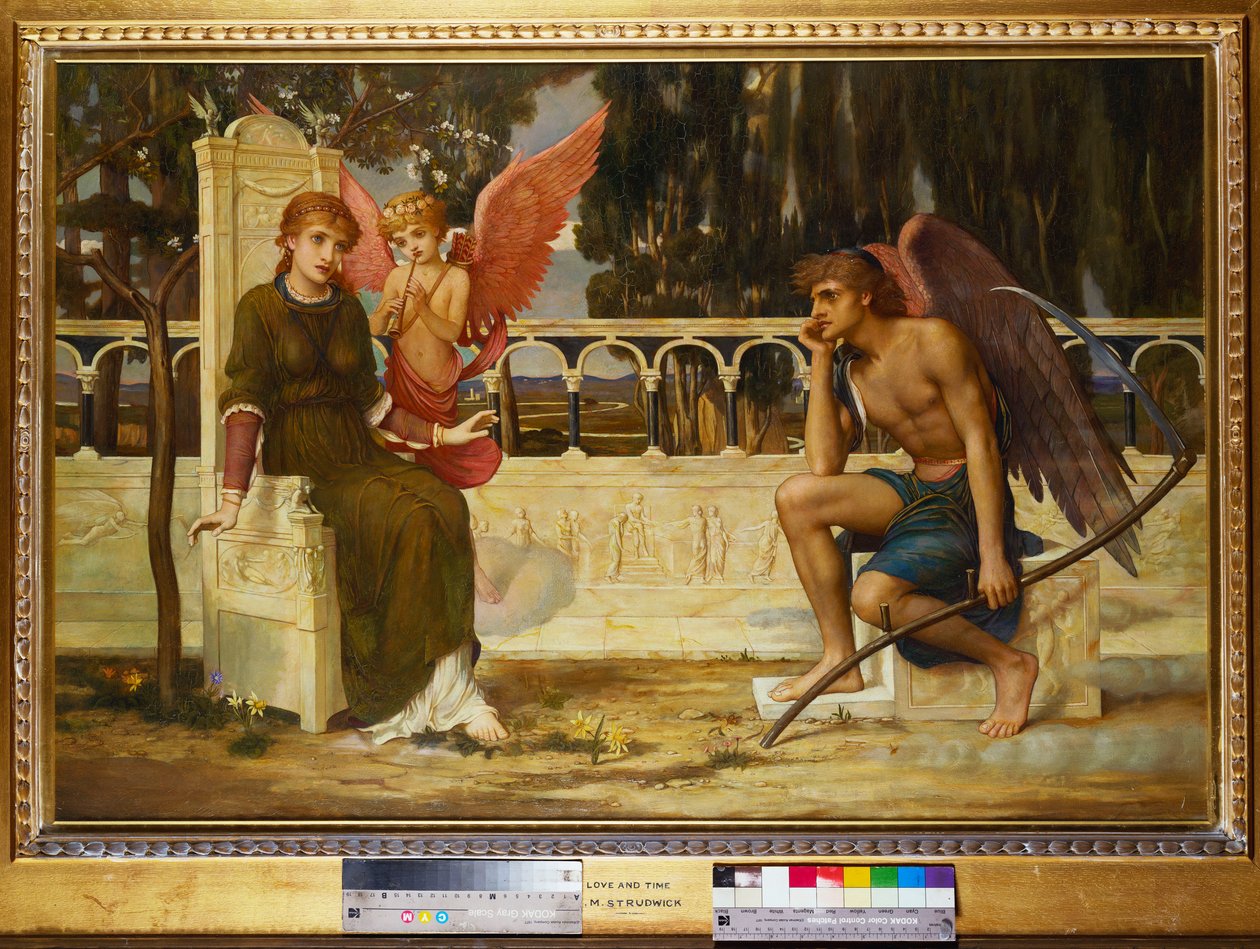 Liefde en Tijd door John Melhuish Strudwick