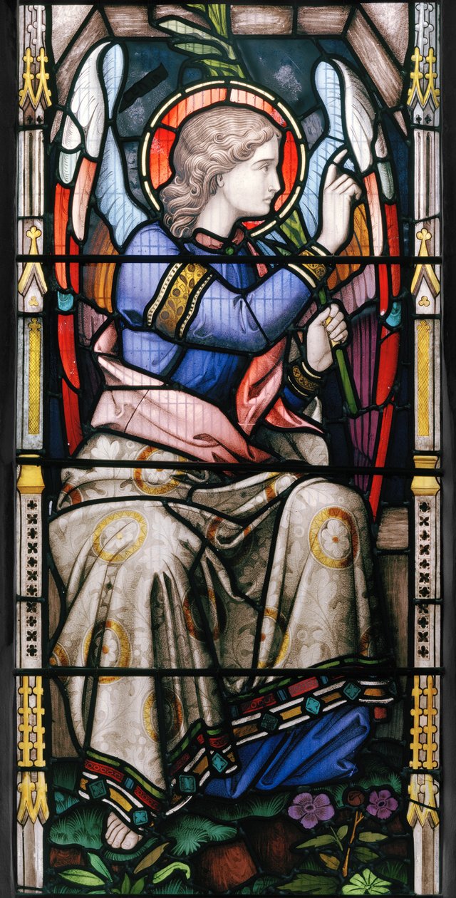 Engel (detail) door John Millner Allen