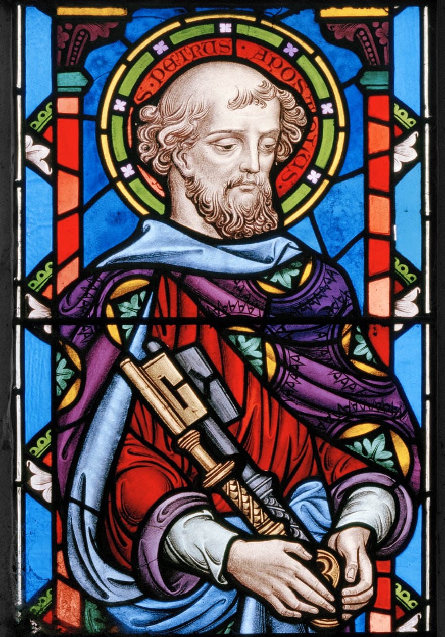 Sint-Petrus (detail) door John Millner Allen
