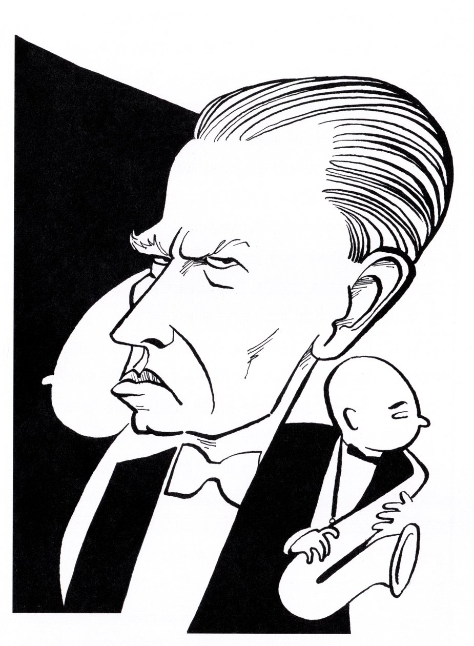 Otto Dix, karikaturen door John Minnion