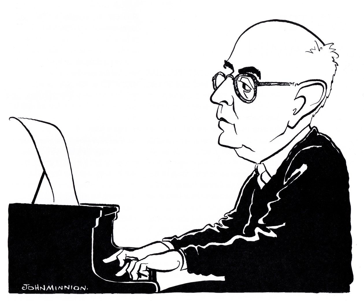 Theodor Ludwig Wiesengrund Adorno door John Minnion
