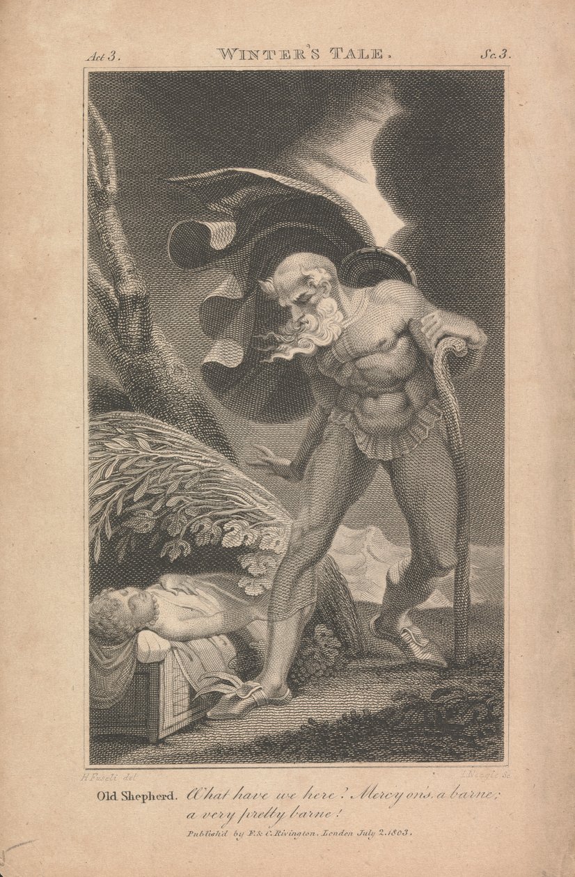 Winterverhaal, Act 3, Scene 3 door John Neagle