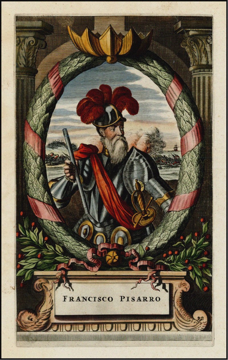 Francisco Pizarro, 1671 door John Ogilby