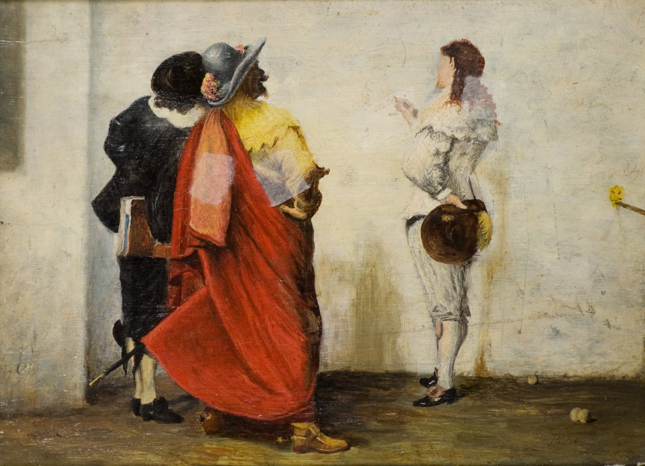 Ho! Ho! Oude Noll! door John Pettie