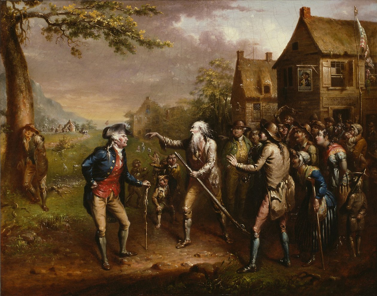 Rip Van Winkle door John Quidor