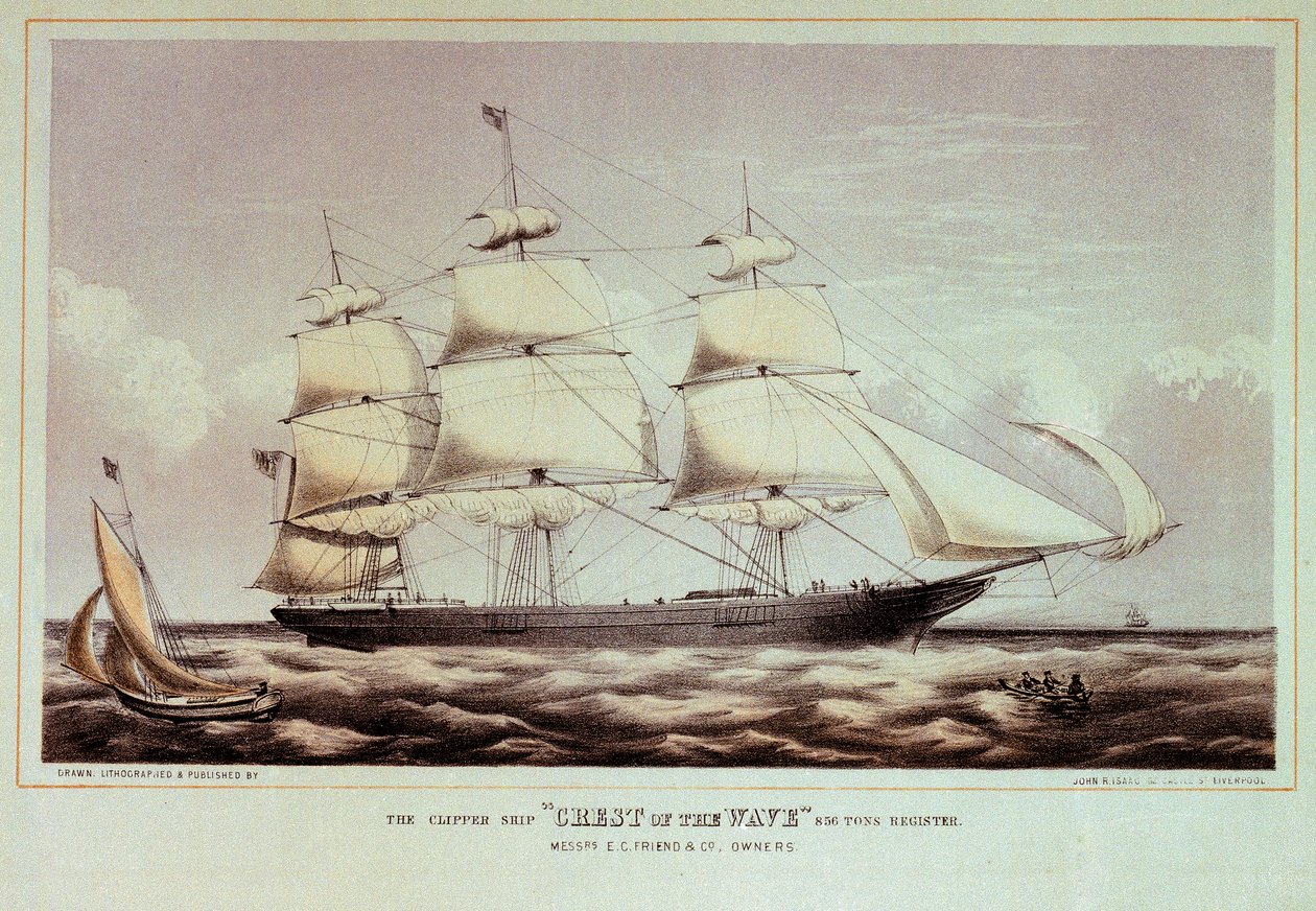 Het klipperschip 