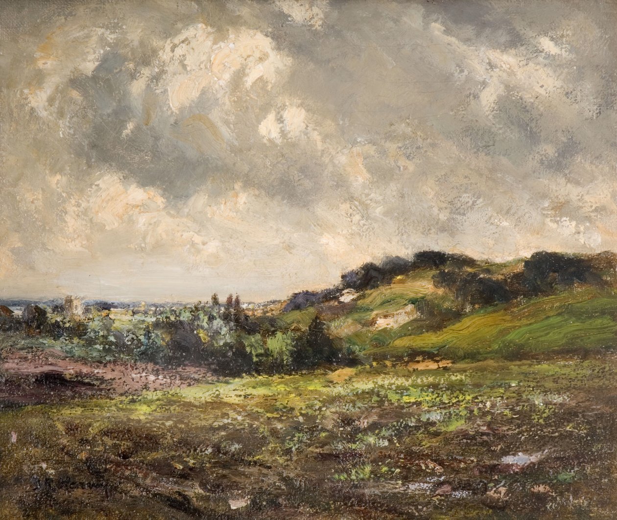 Winderige Heuvels, 1880-1930 door John Rabone Harvey