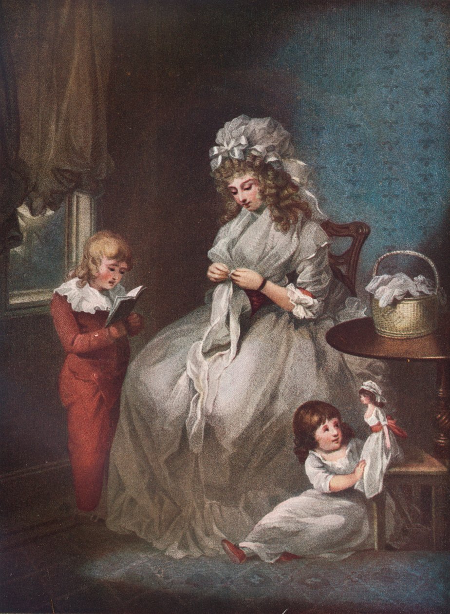 Een vrouw door John Raphael Smith