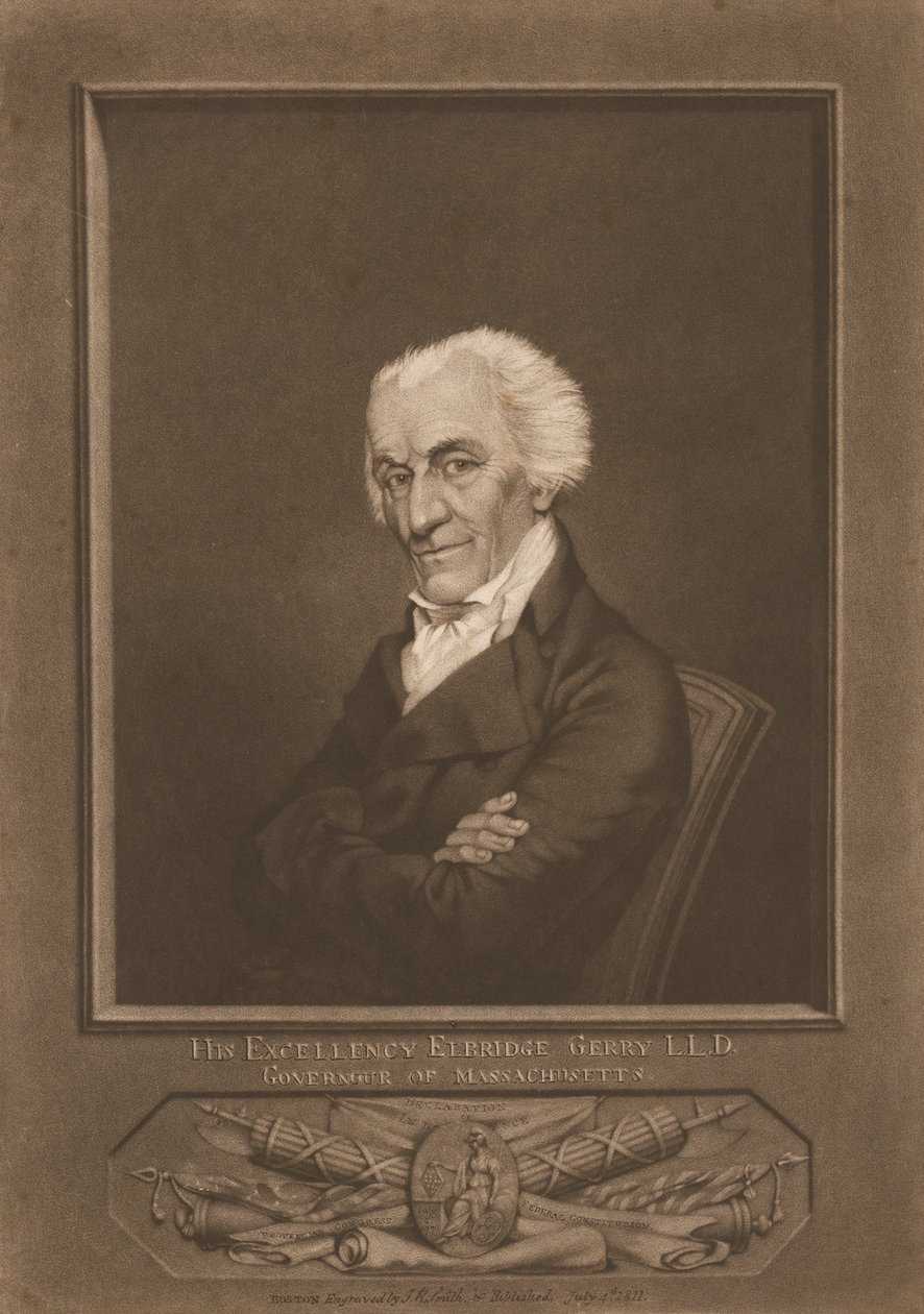 Elbridge Gerry door John Raphael Smith