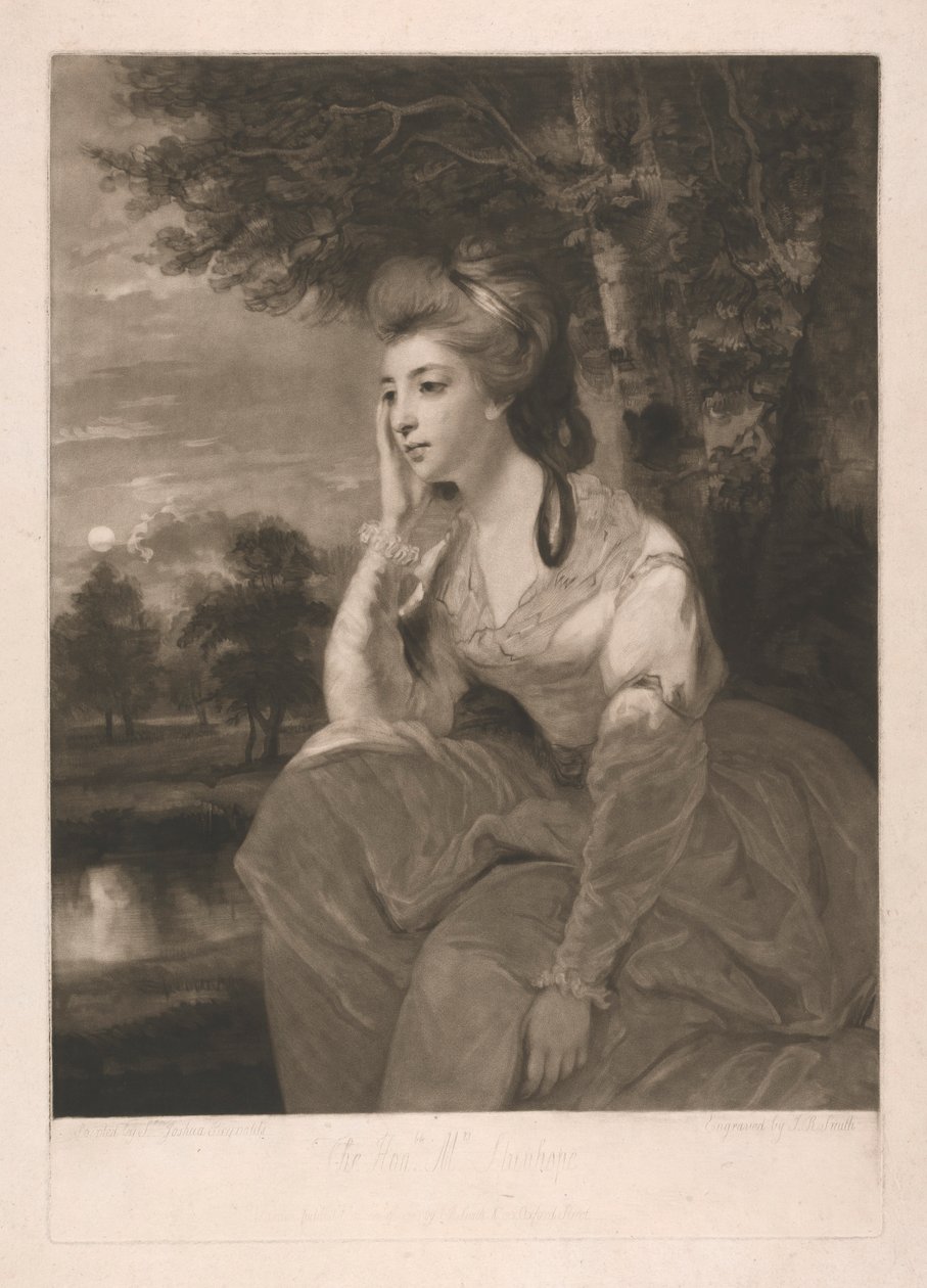 Hon. Mrs. Stanhope door John Raphael Smith