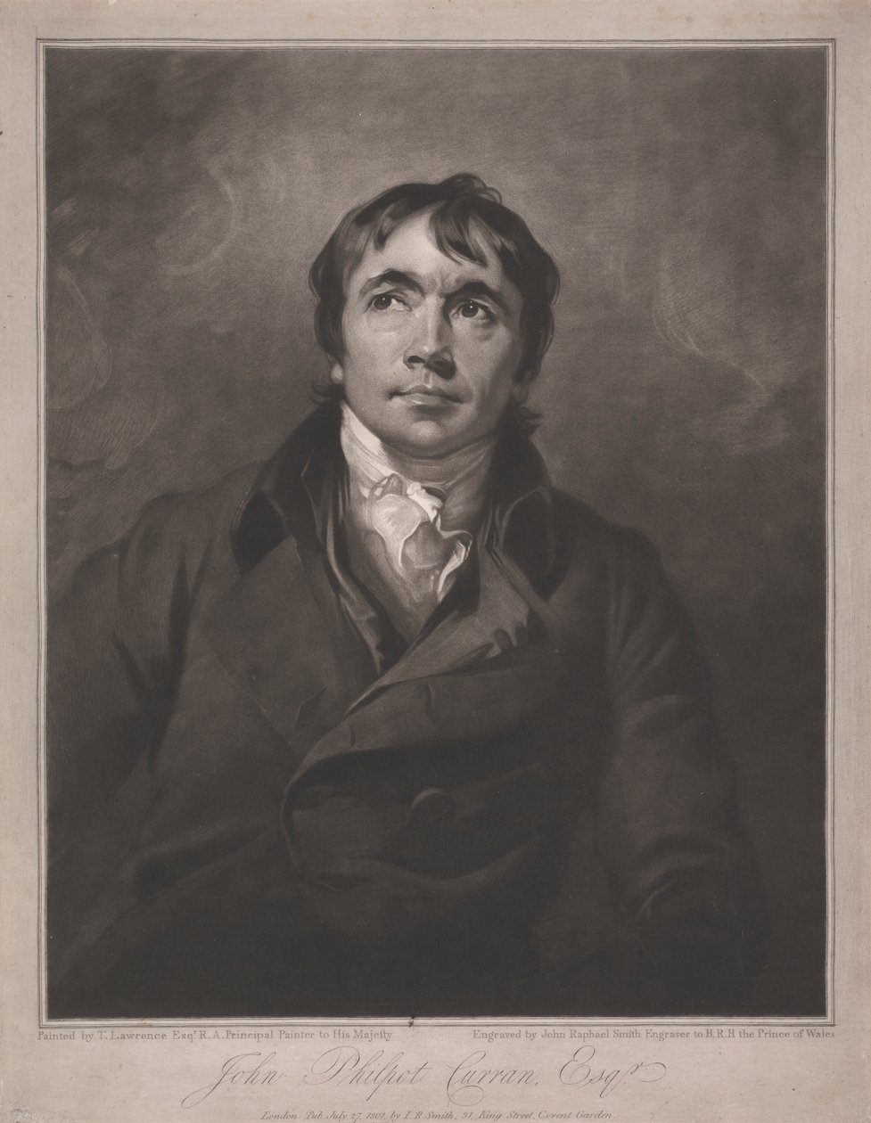 John Philpot Curran door John Raphael Smith