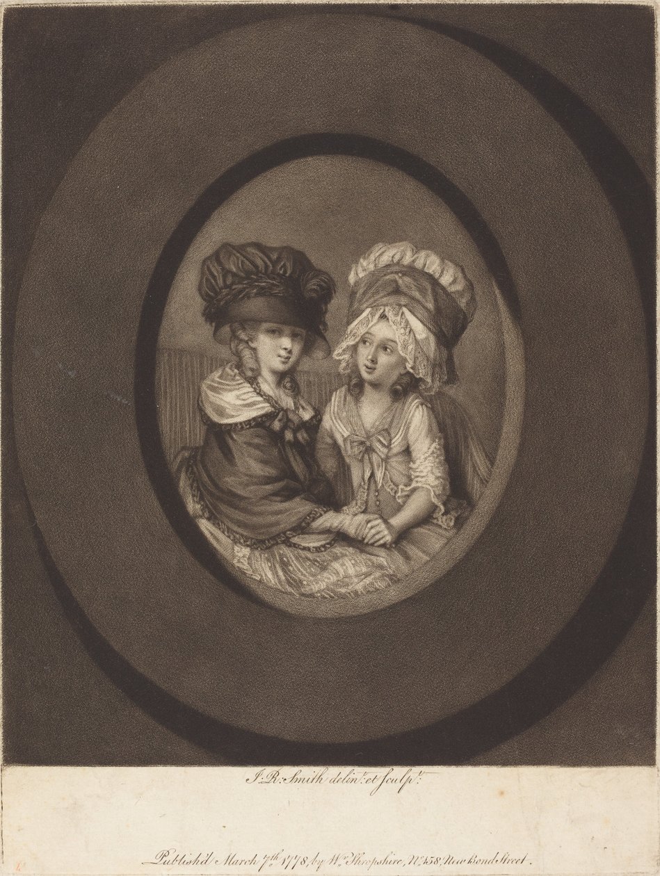 De Twee Vrienden door John Raphael Smith