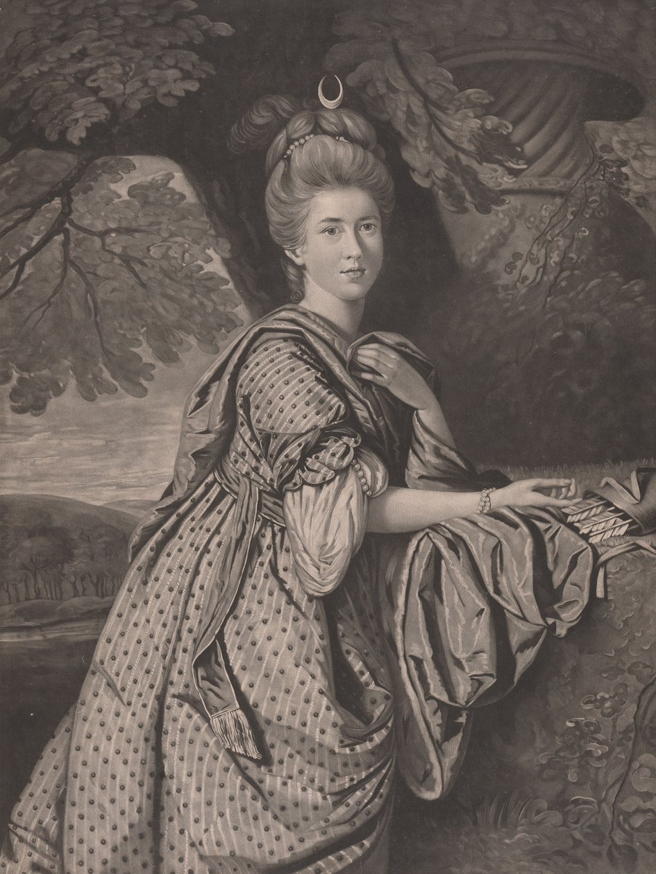 Juffrouw Berridge door John Raphael Smith