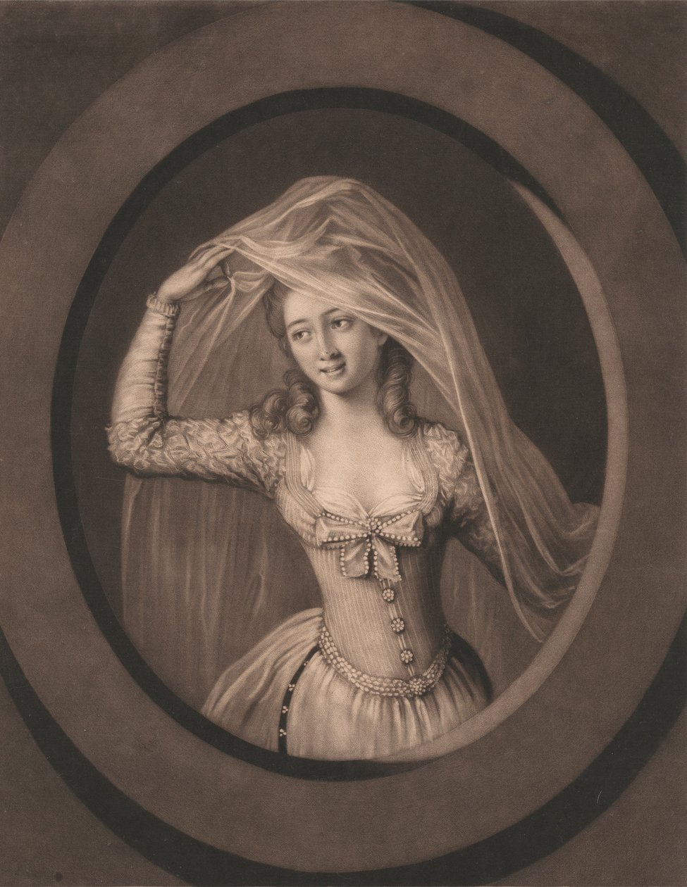 Mevrouw Brown in de rol van Clara door John Raphael Smith