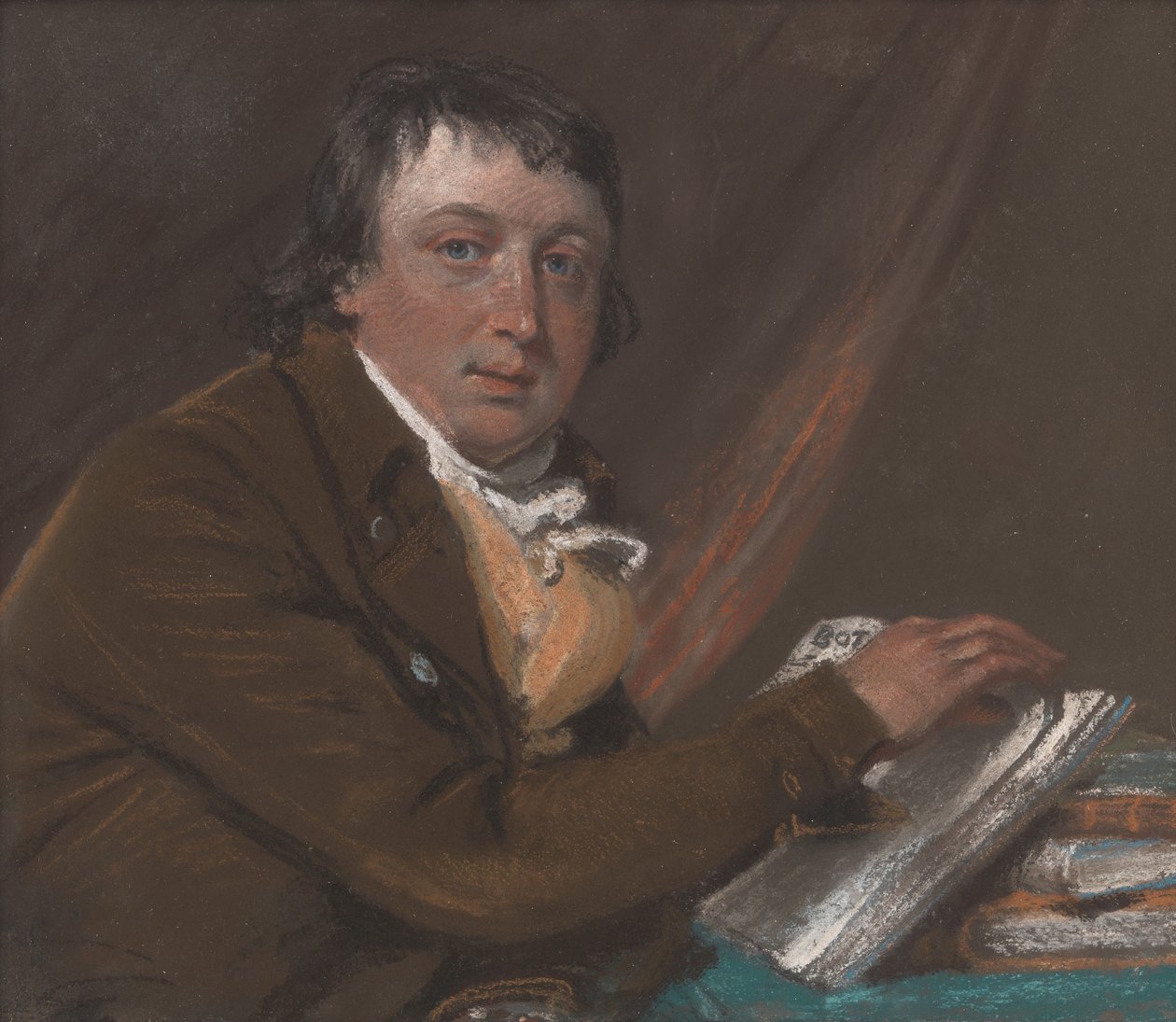 William Curtis (1746-1799), entomoloog en botanicus door John Raphael Smith