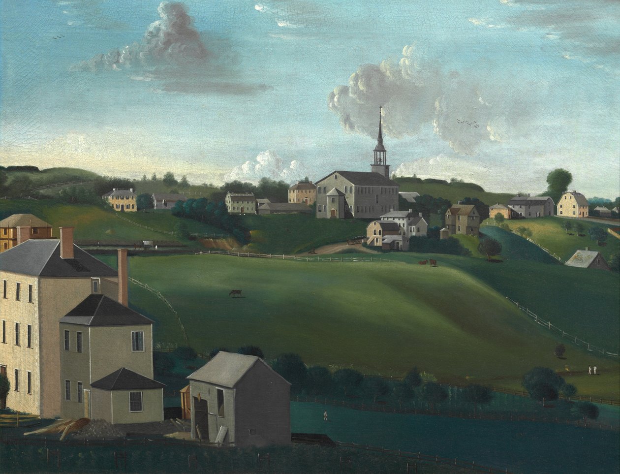 Meetinghouse Hill, Roxbury, Massachusetts, 1799 door John Ritto Penniman