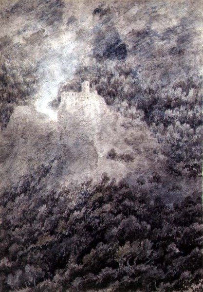Tussen Bolzano en Trent door John Robert Cozens