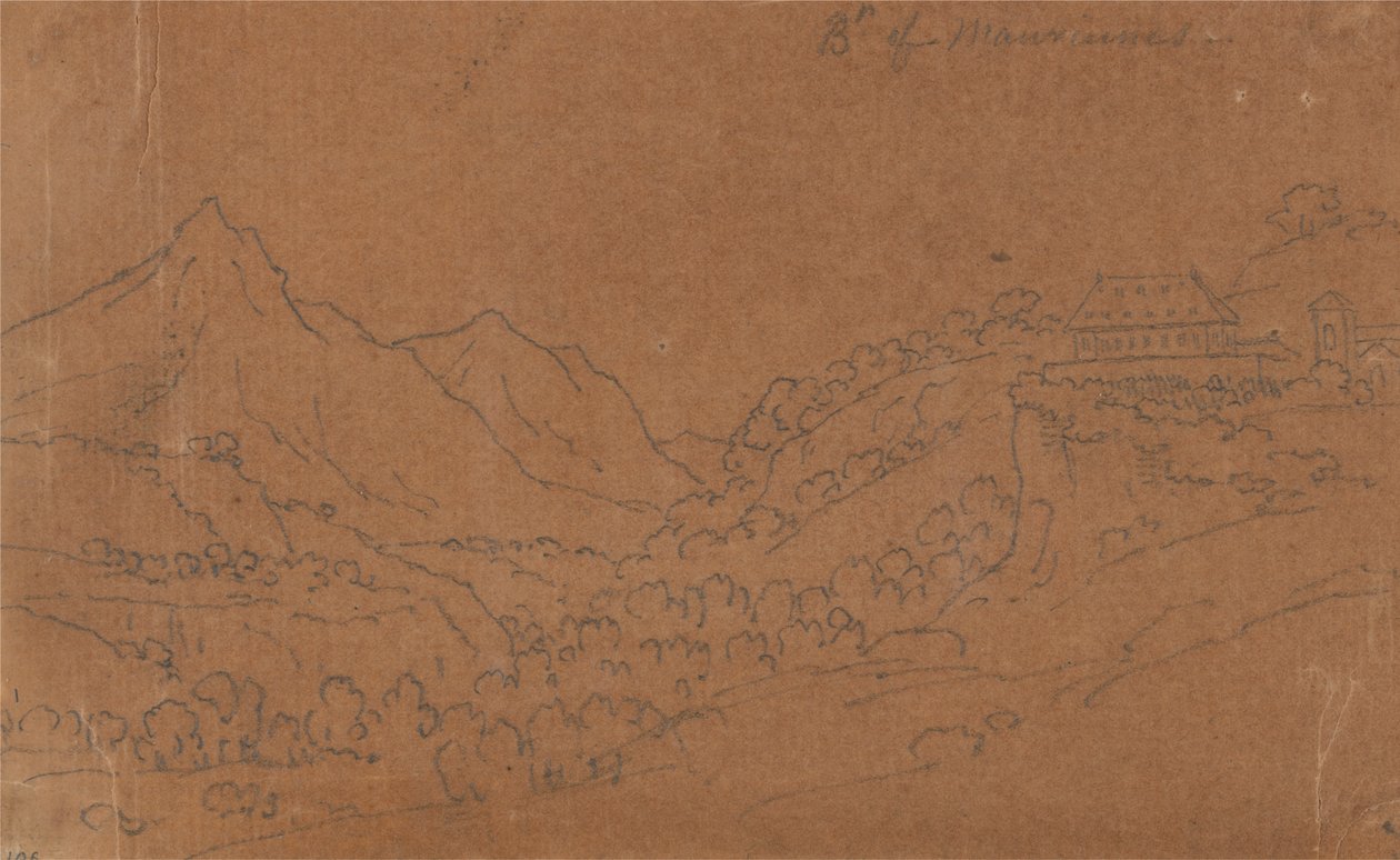 Bramans van de Mauriennes door John Robert Cozens