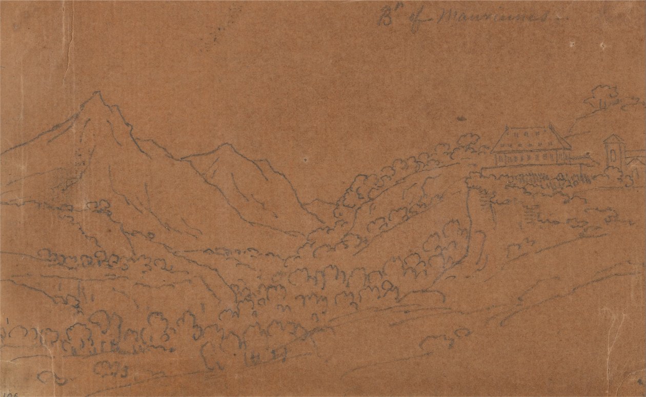 Bramans van de Mauriennes door John Robert Cozens
