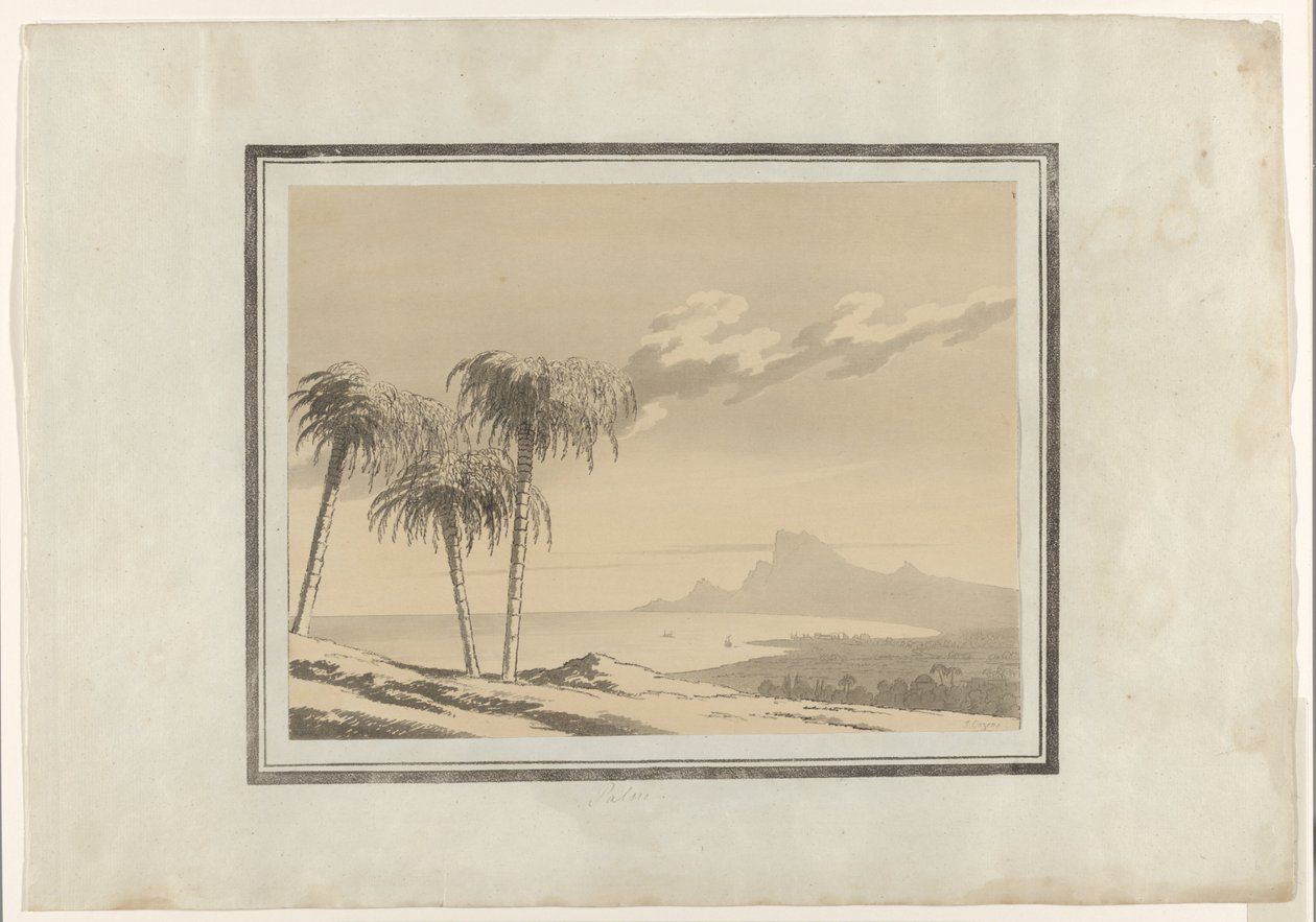 Palm door John Robert Cozens