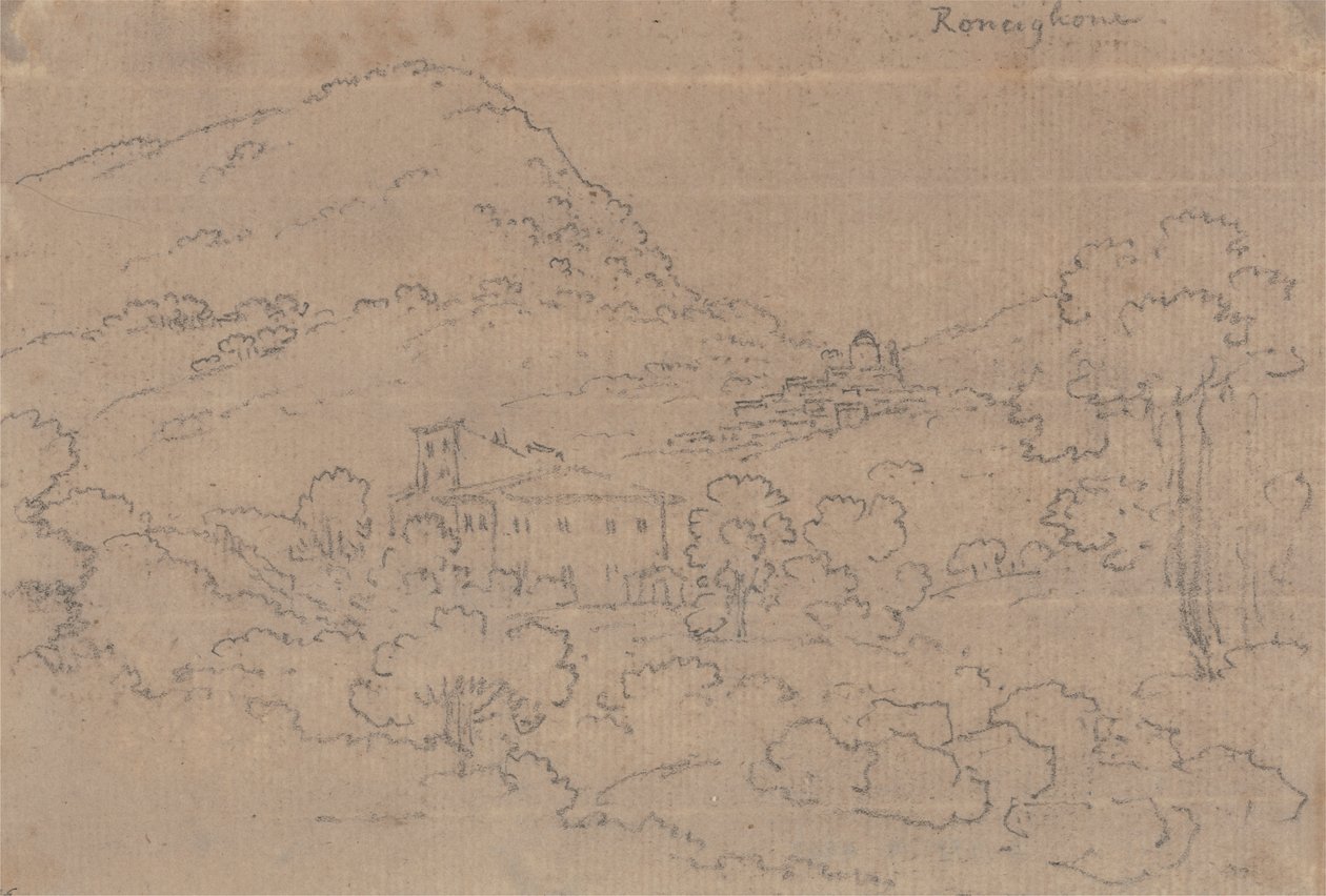Ronciglione door John Robert Cozens