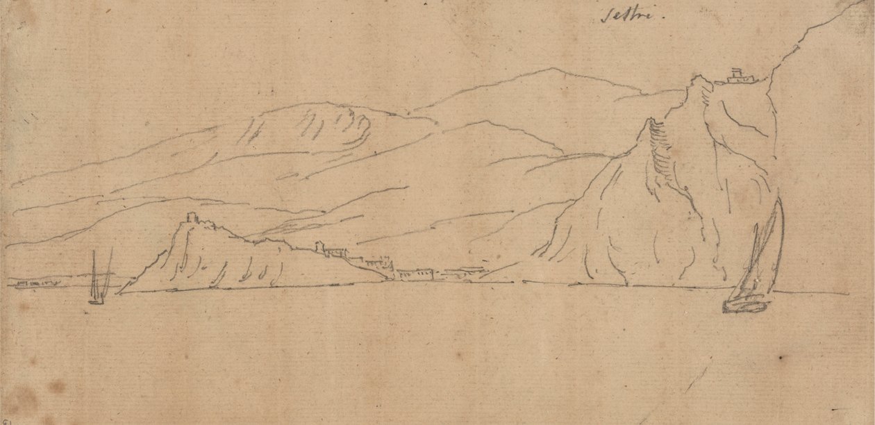 Sestri door John Robert Cozens