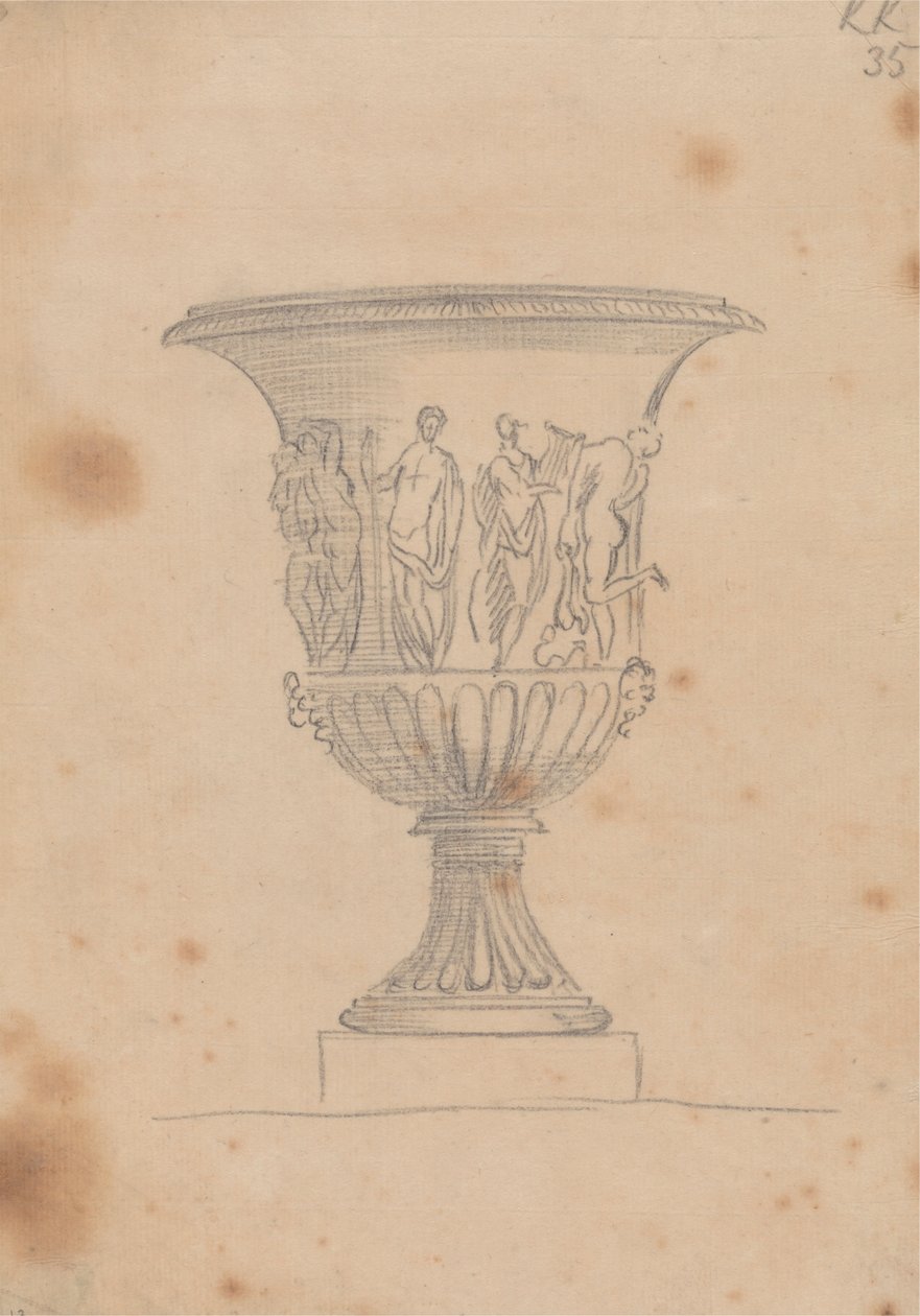 Urn door John Robert Cozens