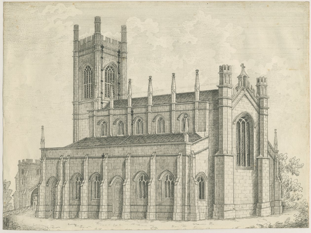 Rugeley Kerk door John Robert Fernyhough