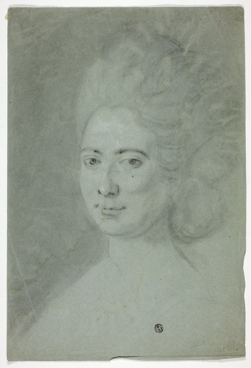 Portret van een dame door John Russell