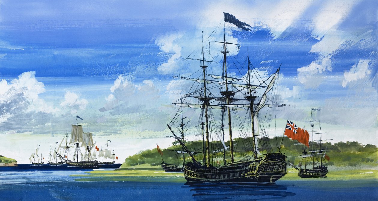 Brits schip door John S. Smith