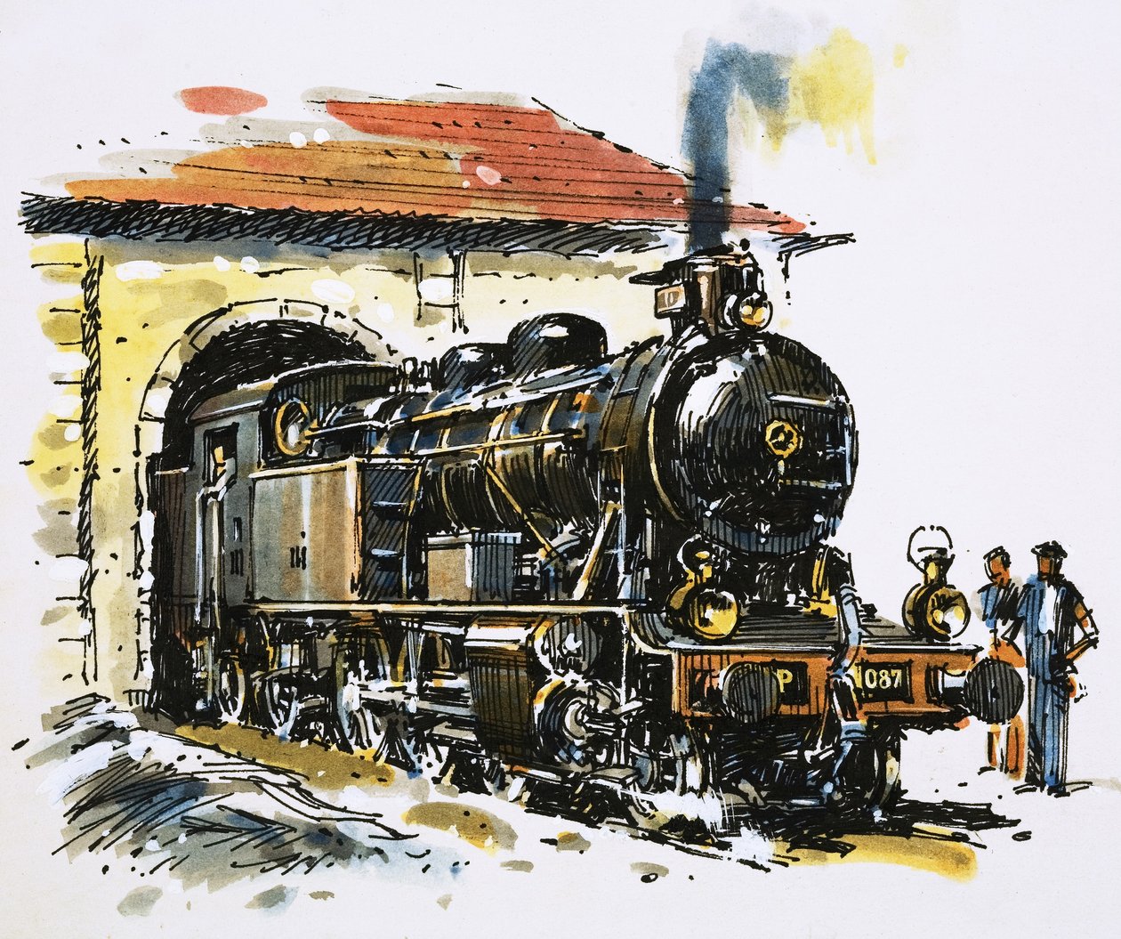 De wereld van snelheid en kracht: Een door Honschel gebouwde 2-6-4 tenderlocomotief uit 1929 door John S. Smith