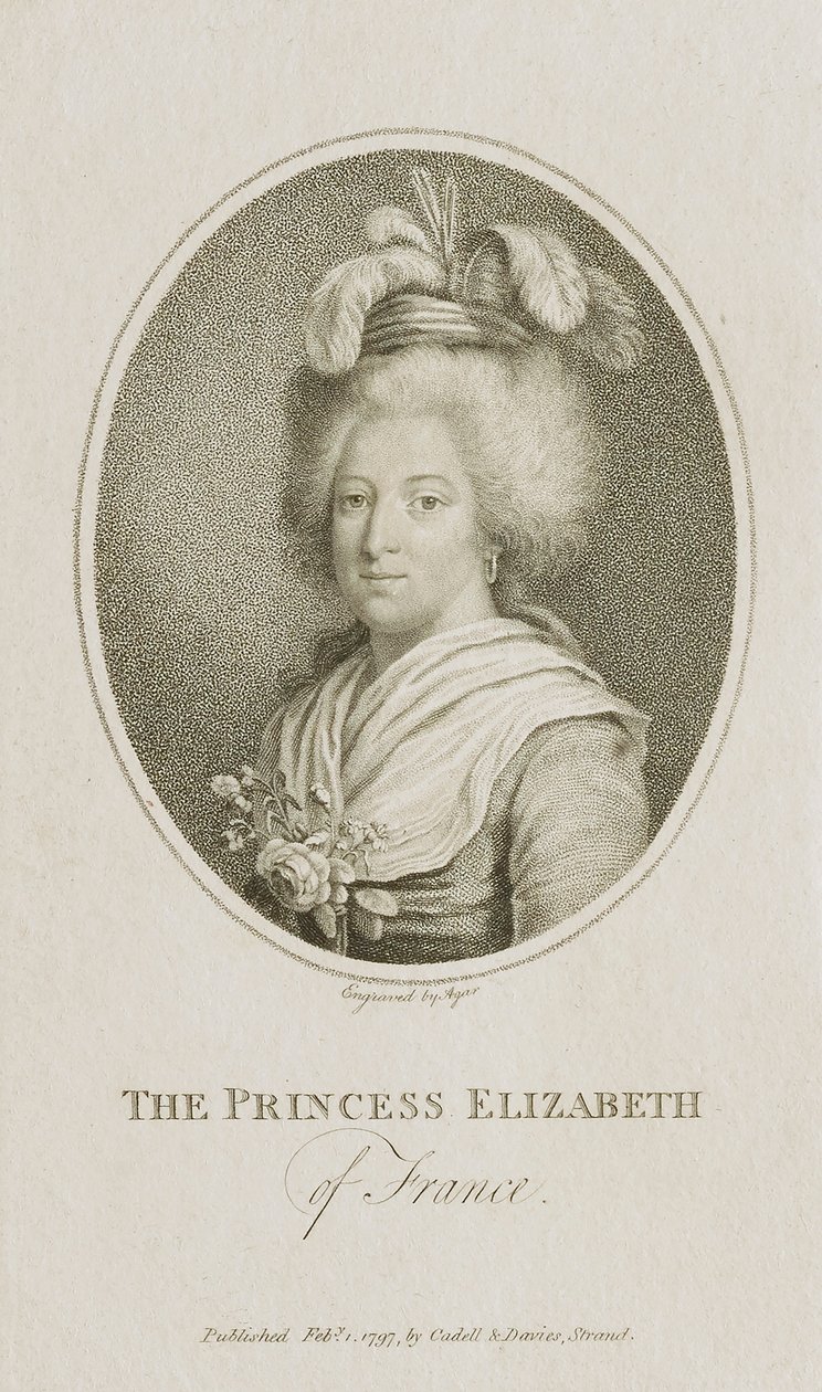 Prinses Elizabeth van Frankrijk door John Samuel Agar