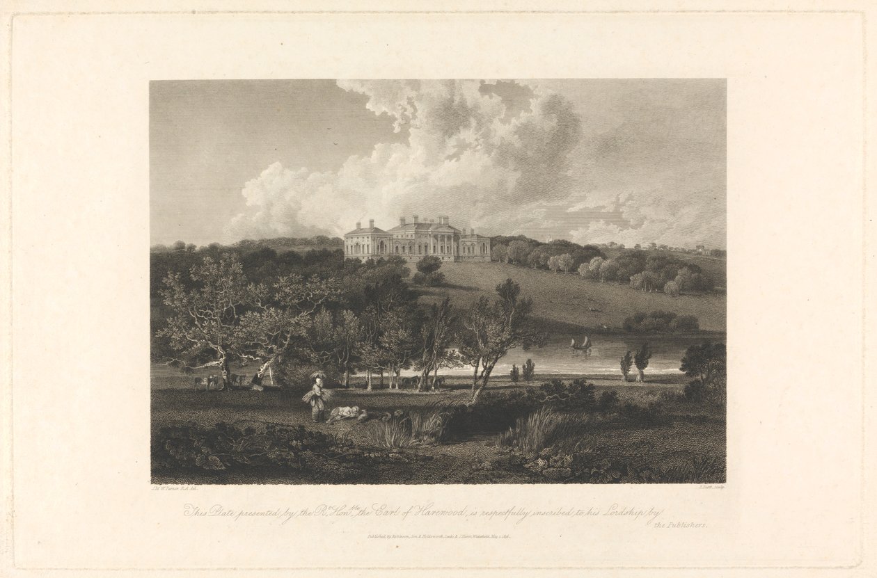Harewood House door John Scott