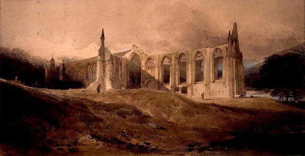 Bolton Abbey door John Sell Cotman